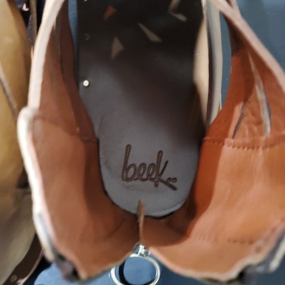 Beek Turaco Leather Sandals Size 8 Woman - Picture 6 of 8